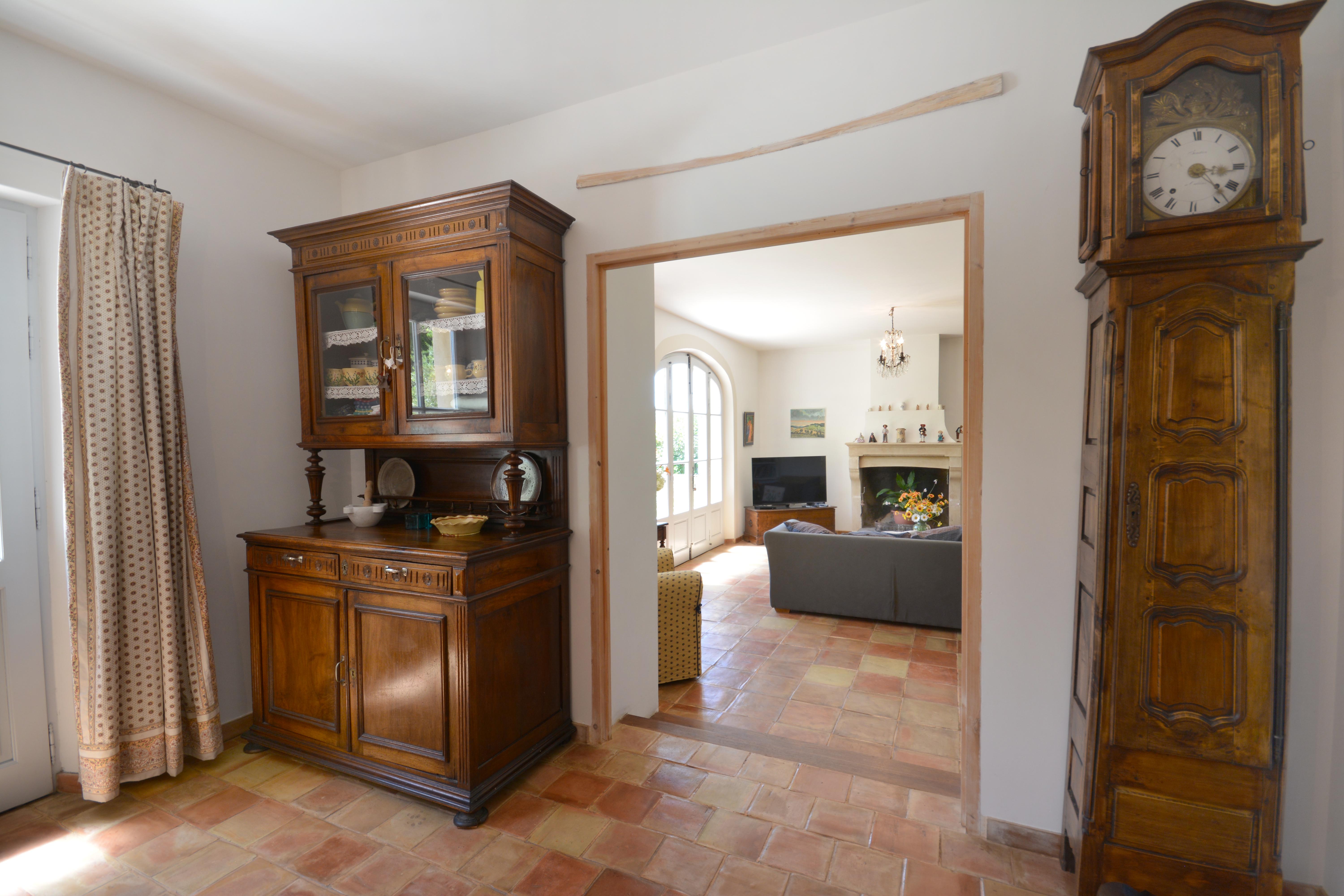 la cuisine et le salon
